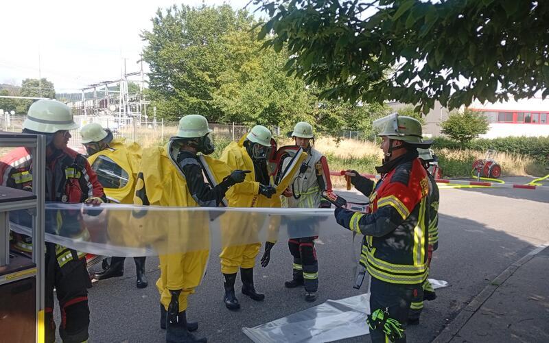 Ein Großeinsatz fiel für Einsatzkräfte am Donnerstagnachmittag in Gültstein an. GB-Fotos: gb/SDMG/Schulz