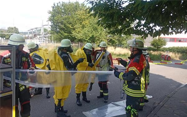 Ein Großeinsatz fiel für Einsatzkräfte am Donnerstagnachmittag in Gültstein an. GB-Fotos: gb/SDMG/Schulz