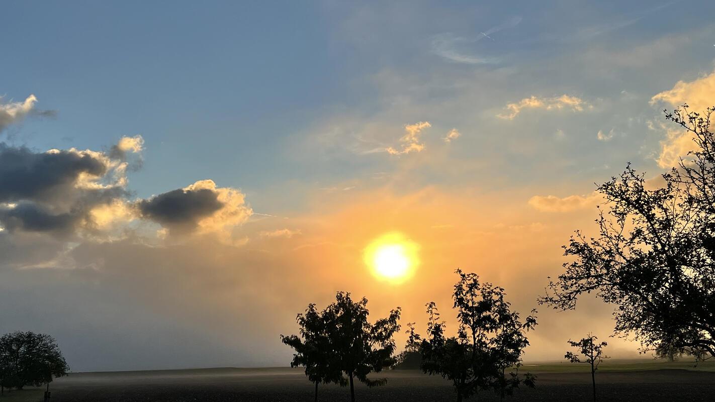 Ein Morgen ohne Sorgen.  Von Bruno Schölzel aus Herrenberg.