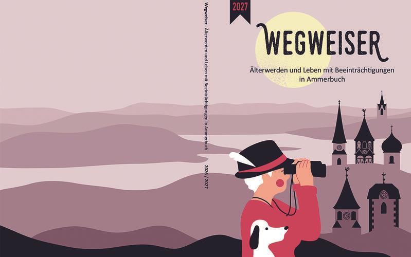 Ein Wegweiser informiert zum Älterwerden. GB-Foto: gb