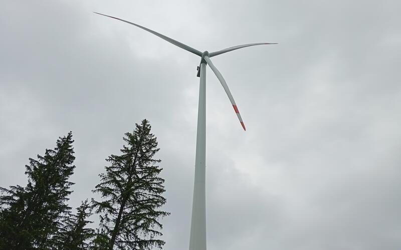 Ein Windrad im Windpark „Junge Donau“ bei Immendingen: Ein Vorbild für Herrenberg?GB-Foto: gb