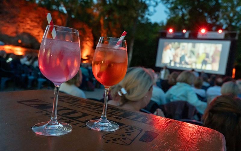 Ein stimmungsvolles Ambiente ist beim Sommernachtskino wieder garantiert. GB-Foto (Archiv): Vecsey