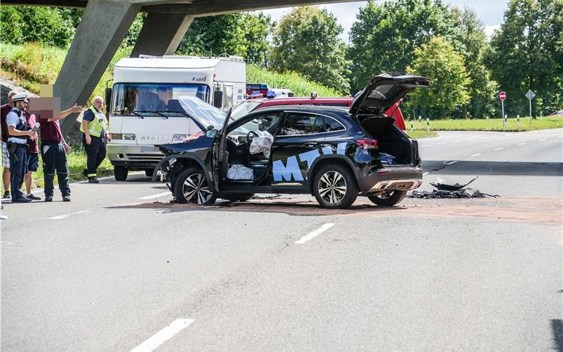 Zusammenstoß auf L1184 bei Bondorf mit drei Verletzten