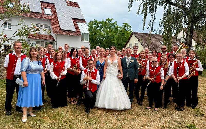 Eine Hochzeit der besonderen Art für Nadine und Benjamin Wirth