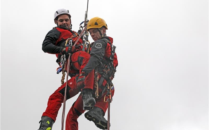 Rettung aus großer Höhe