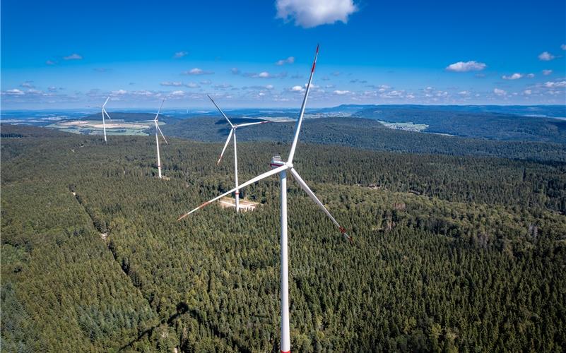 Bürgerentscheid zur Windkraft: Stadt Herrenberg bietet Infofahrt zum Windpark Junge Donau Eine Informationsfahrt zum Windpark „Junge Donau“ bietet die Stadt Herrenberg am 7. Juni an. GB-Foto: © JUWI Vestas Windpark Junge Donau