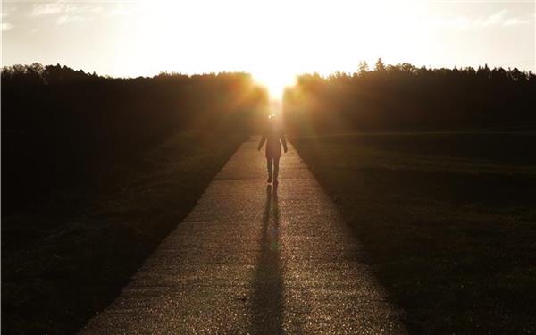 Eine Lichtgestalt? (gesehen in Rohrau)GB-Foto: Bäuerle