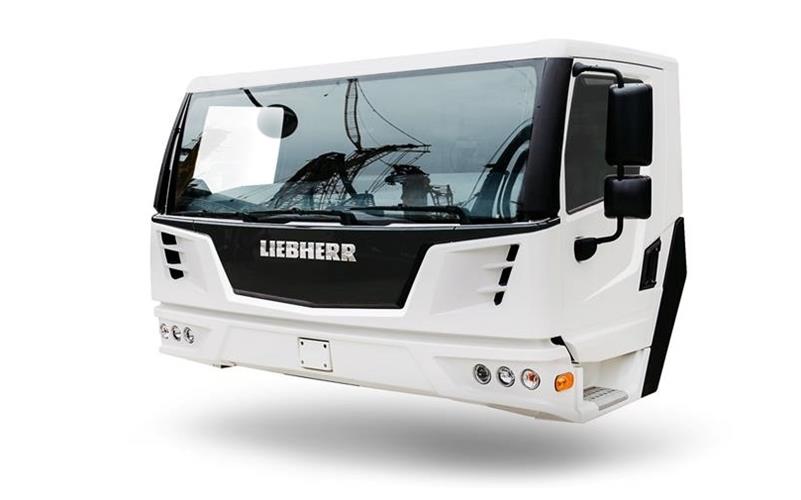 Maschinen-Design überzeugt Juroren Einen Good-Design-Award erhielt das LTM-Fahrerhaus, das sich perfekt in das Erscheinungsbild des Mobilkrans integriertGB-Foto: Liebherr