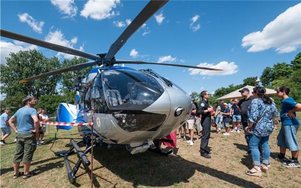 Einiges geboten beim Tag der Polizeiausbildung