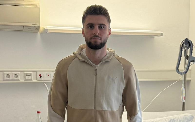 Eliot Bujupi hat die Verletzung angenommen. GB-Foto: Zvizdiç