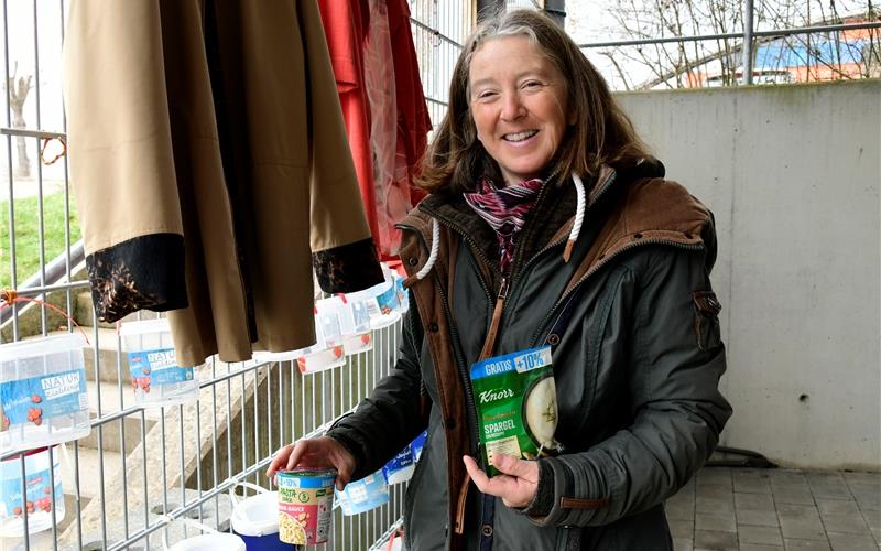 Elke Bischof, hier am Herrenberger Gabenzaun, engagiert sich in der Süddeutschen Gemeinschaft. GB-Foto: Holom