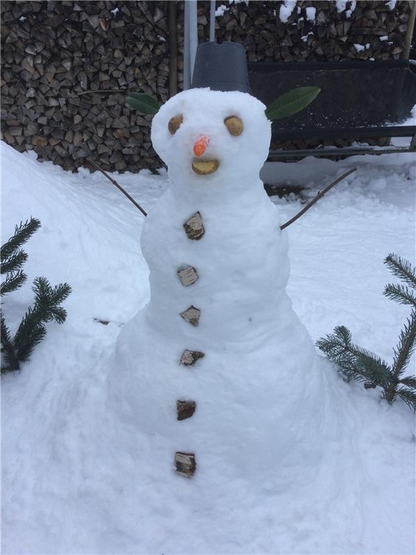 "Endlich wieder ein richtiger Winter, welch eine Freude für uns Kinder. Ein Schn...