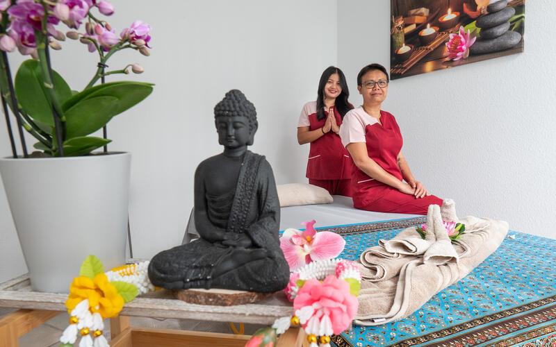 Entspannung von Kopf bis Fuß im Lai-Thai-Massagesalon