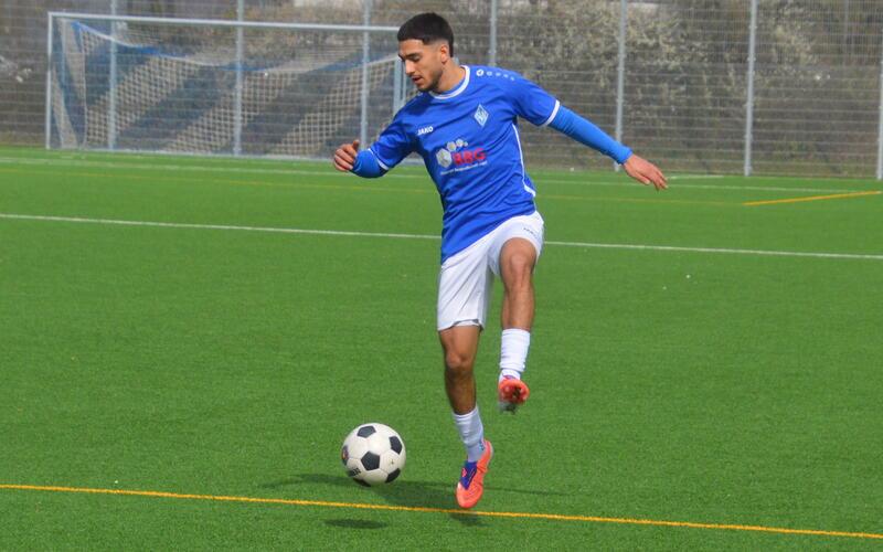 Eray Cilhüseyin war wieder einmal ein Aktivposten in Reihen der SV Böblingen und krönte seine starke Leistung mit einem Tor und einer Vorlage. GB-Foto: Zvizdiç
