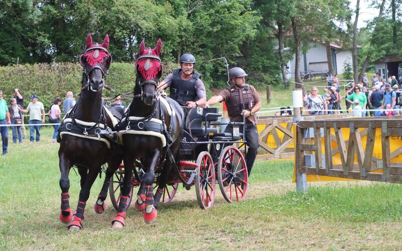 Erfolgreich unterwegs in Bad Schussenried: Edwin Groß (links) und Oliver Silz. GB-Foto: fh