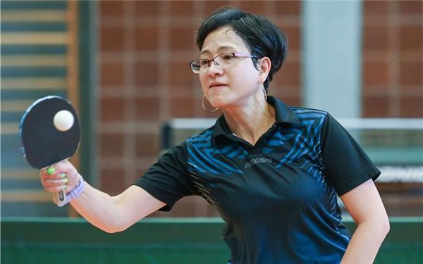 Erfolgreiche Titelverteidigung mit lediglich zwei Satzverlusten: Le Ai Trinh Tran vom SV Rohrau. GB-Foto: Vecsey