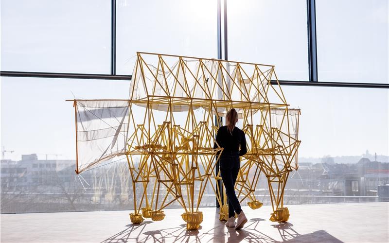„Gäubote“-Familientour: In der Experimenta wird Wissenschaft erlebbar Erforschen, stauen und entdecken: Die Experimenta in Heilbronn beeindruckt. GB-Foto: gb