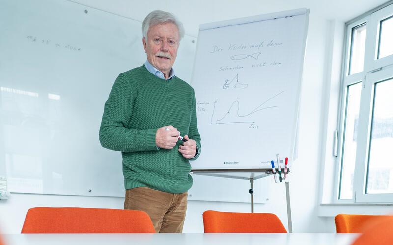 Erwin Tilemann: „Man lernt nie aus.“ GB-Foto: Vecsey