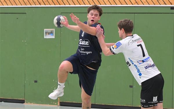 Erzielte über die Hälfte der SG-Treffer: Louis Eckert. GB-Foto: Gebhardt