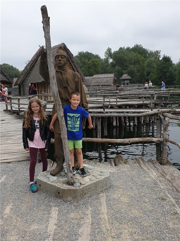 Familie Hätinger aus Herrenberg hat ihren Gewinn bei der "Familien-Tour" des "Gä...