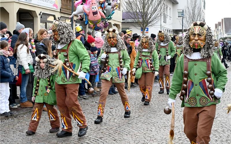 Zeit der Fasnetsumzüge: Bilder vom närrischen Treiben