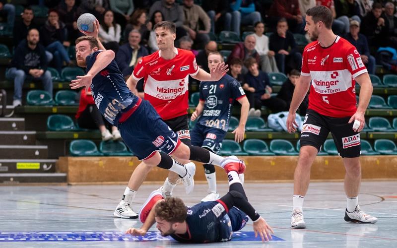 Fast jedes Tor war hart erarbeitet: Finn Böhm beim Abschluss. GB-Foto: Eibner/Memmler