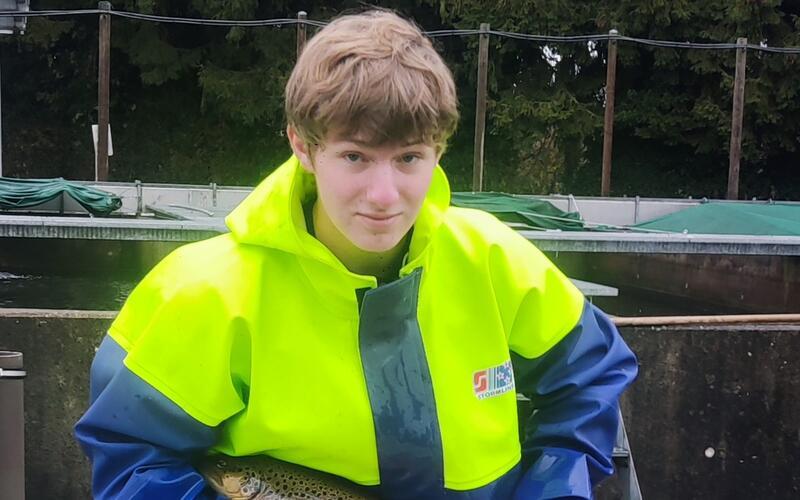 Felix Haller trat schon als Zehnjähriger dem Angelsportverein Herrenberg bei. GB-Foto: gb