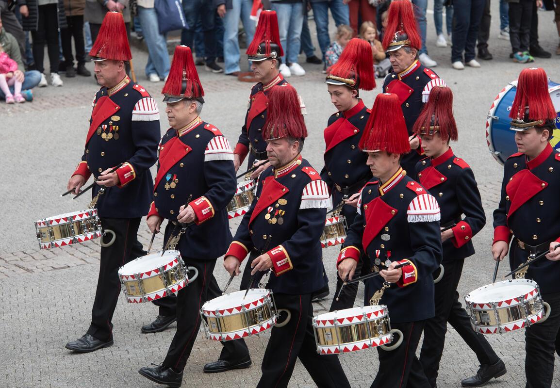 Festumzug Musiktage Stadtkapelle Herrenberg 5 / 2026 Foto: Schmidt
