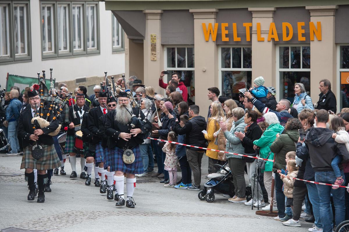 Festumzug Musiktage Stadtkapelle Herrenberg 5 / 2026 Foto: Schmidt
