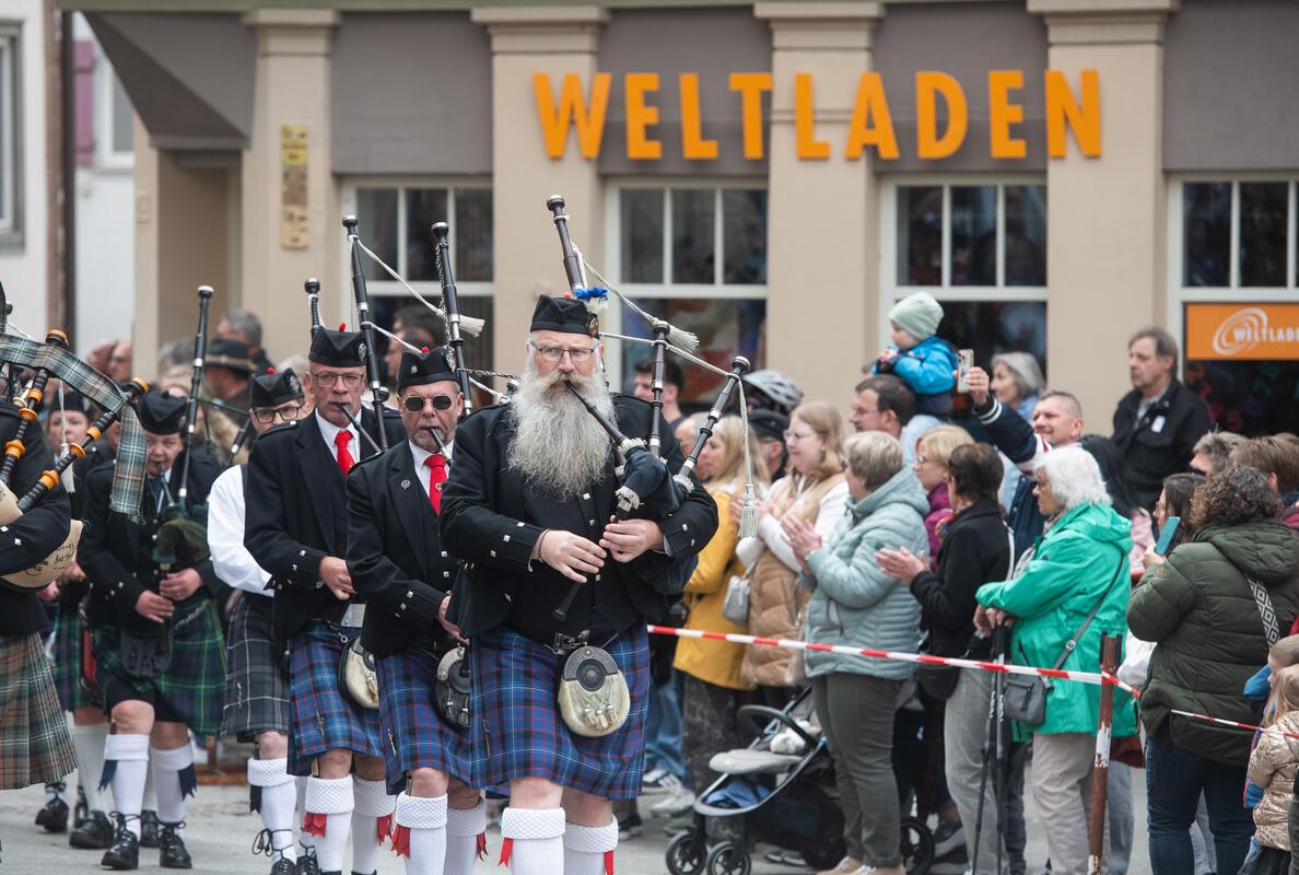 Festumzug Musiktage Stadtkapelle Herrenberg 5 / 2026 Foto: Schmidt