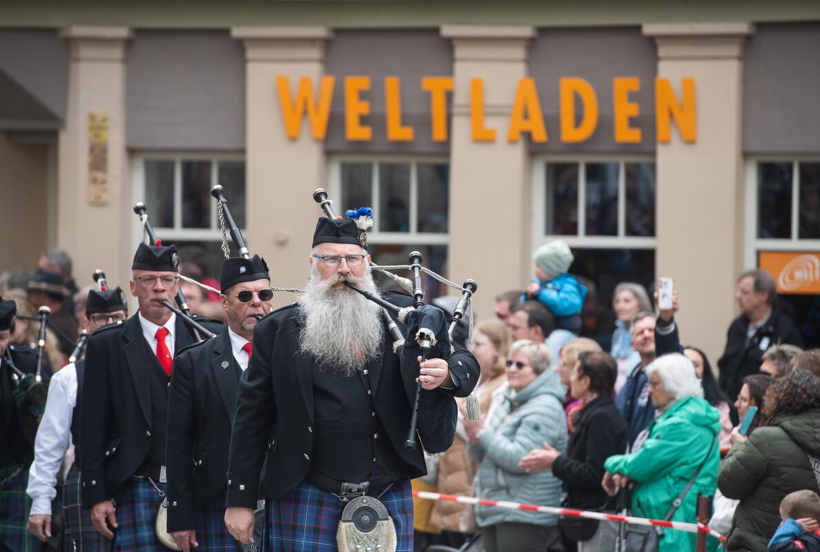 Festumzug Musiktage Stadtkapelle Herrenberg 5 / 2026 Foto: Schmidt