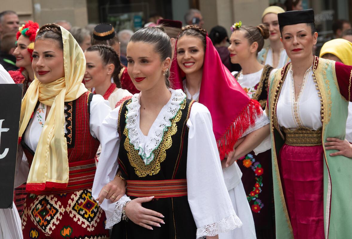 Festumzug Musiktage Stadtkapelle Herrenberg 5 / 2026 Foto: Schmidt
