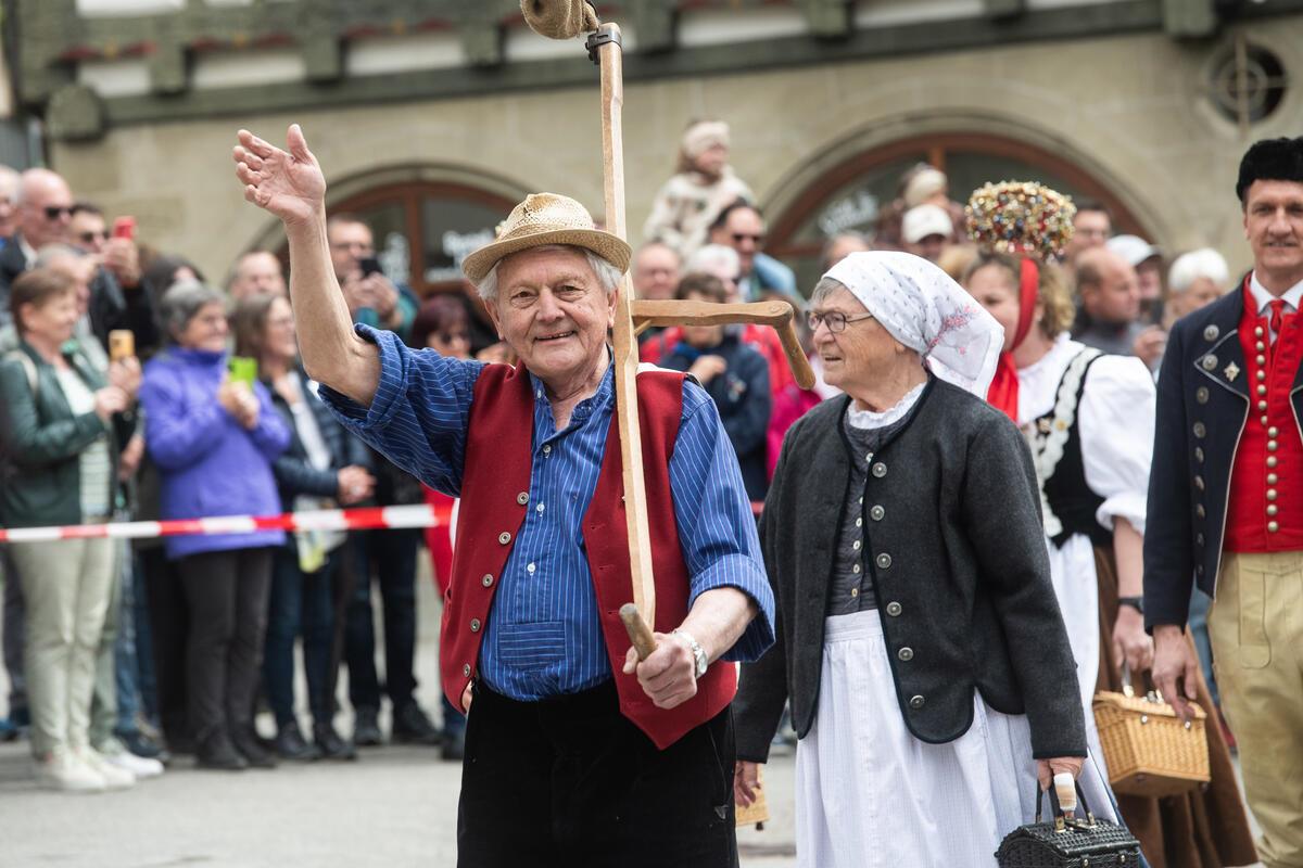 Festumzug Musiktage Stadtkapelle Herrenberg 5 / 2026 Foto: Schmidt