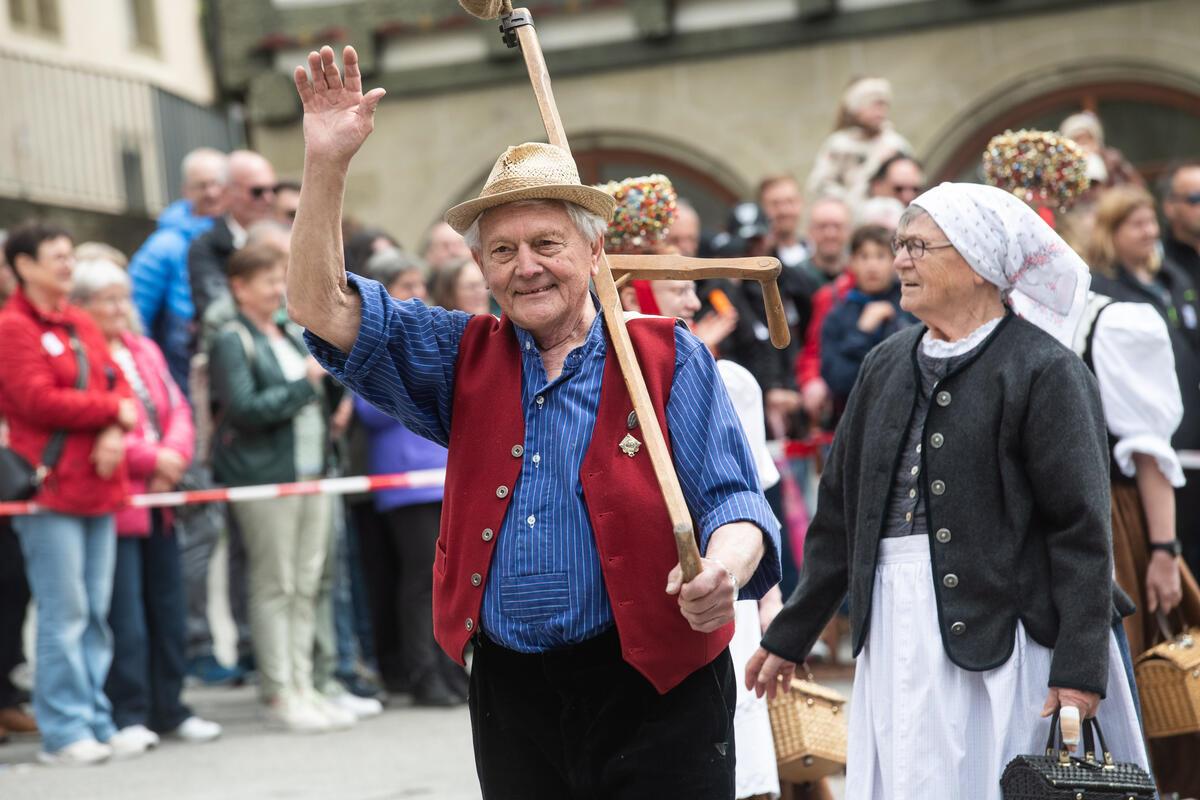 Festumzug Musiktage Stadtkapelle Herrenberg 5 / 2026 Foto: Schmidt