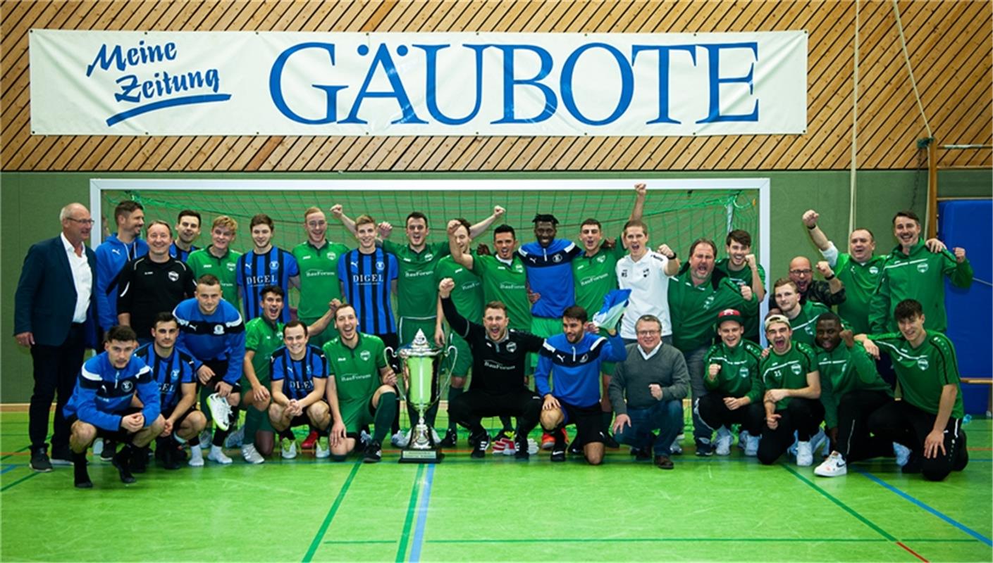 Finalteilnehmer Herrenberg und Nagold Gäubote Cup Fußball Turnier des VfL Herren...