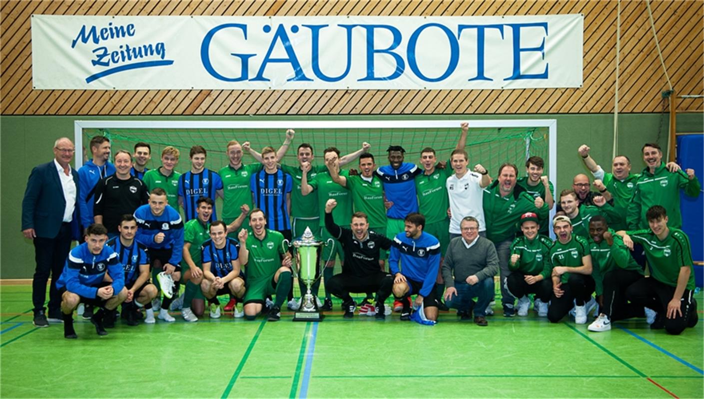 Finalteilnehmer Herrenberg und Nagold Gäubote Cup Fußball Turnier des VfL Herren...