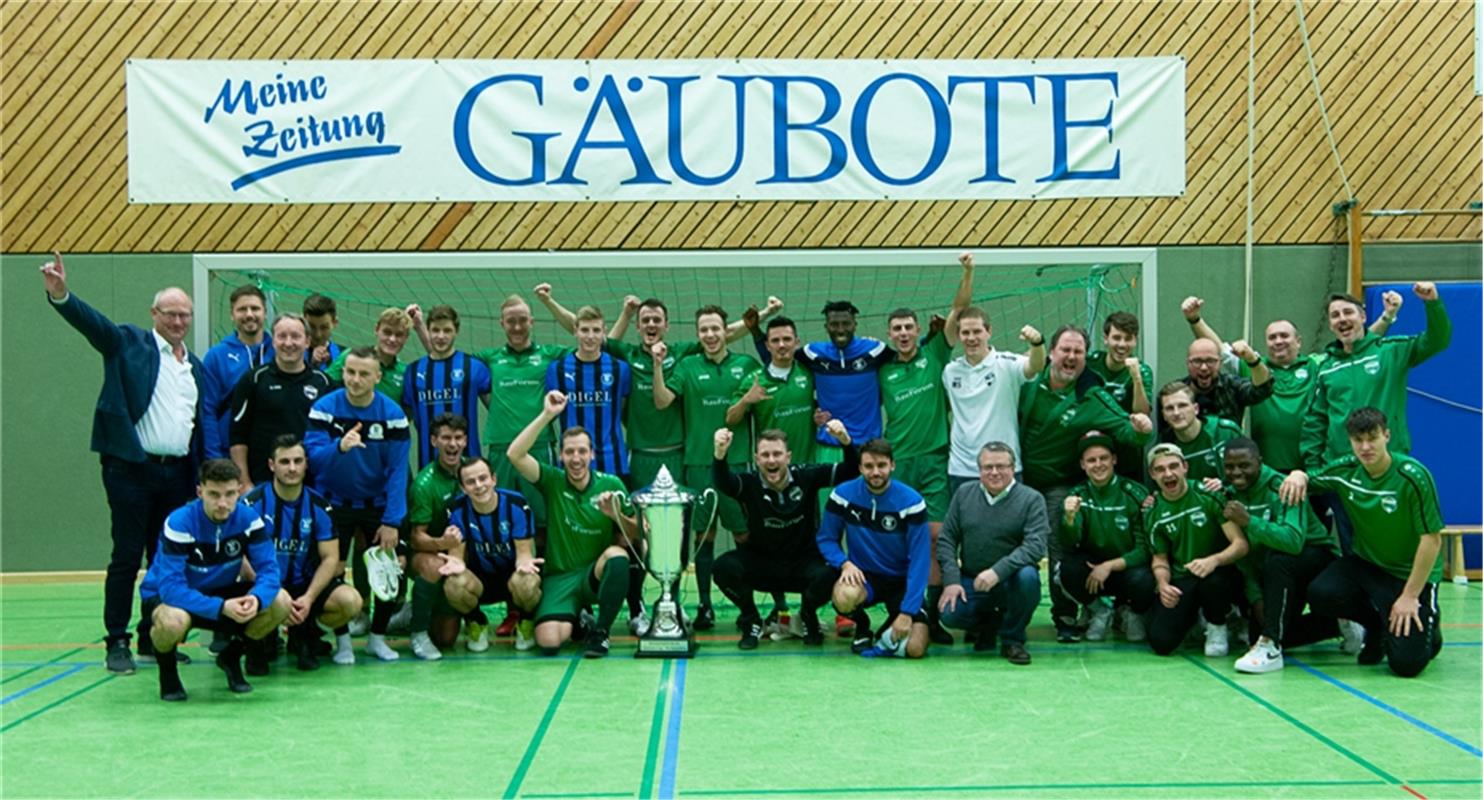 Finalteilnehmer Herrenberg und Nagold Gäubote Cup Fußball Turnier des VfL Herren...