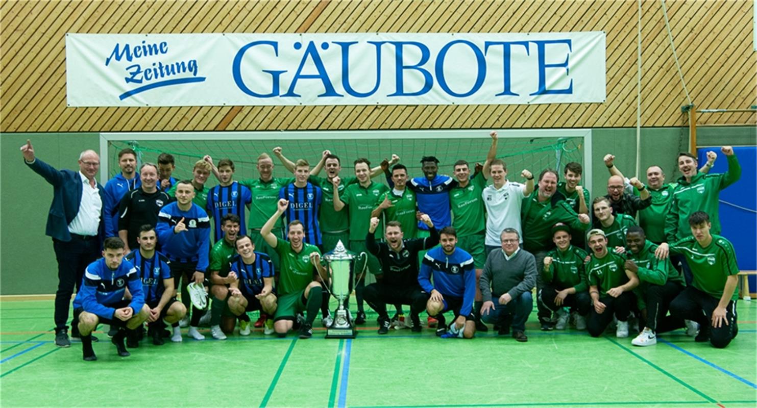 Finalteilnehmer Herrenberg und Nagold Gäubote Cup Fußball Turnier des VfL Herren...