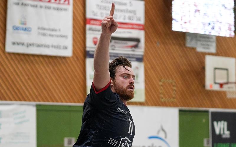 Finn Böhm: Der Derbysieg gegen Altensteig als Fingerzeig für einen Aufwärtstrend. GB-Foto: Eibner/La Rocca