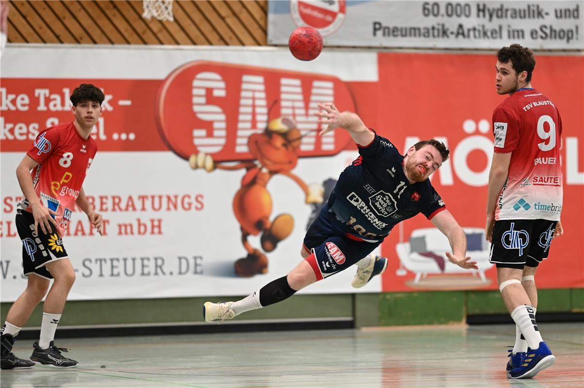 Finn Boehm (SG H2KU Herrenberg, #11)  SG H2Ku Herrenberg - TSV Blaustein, Handba...