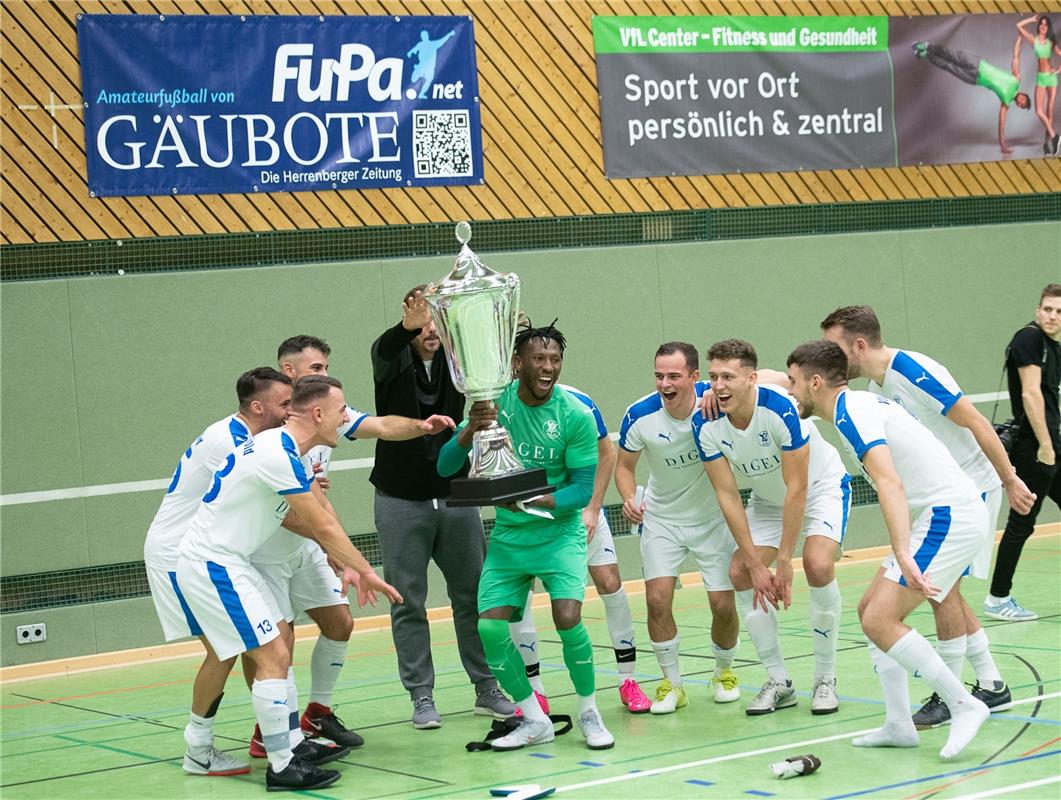 Foto:  Schmidt Nagold schlägt im Finale Gärtringen und gewinnt den Gäubote Cup 2...