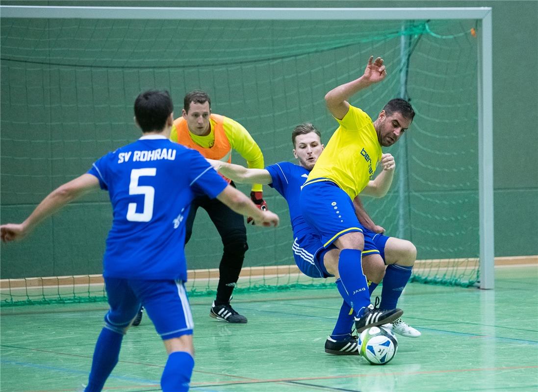 Foto:  Schmidt Rohrau - Ehningen   Gäubote Cup 2019 Fußballturnier Hallenturnier...