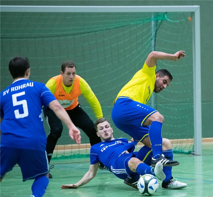 Foto:  Schmidt Rohrau - Ehningen   Gäubote Cup 2019 Fußballturnier Hallenturnier...