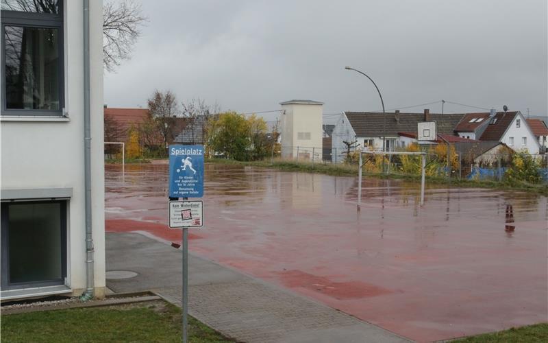 Freilufthalle statt Bolzplatz bei der neuen Ludwig-Uhland-Halle?