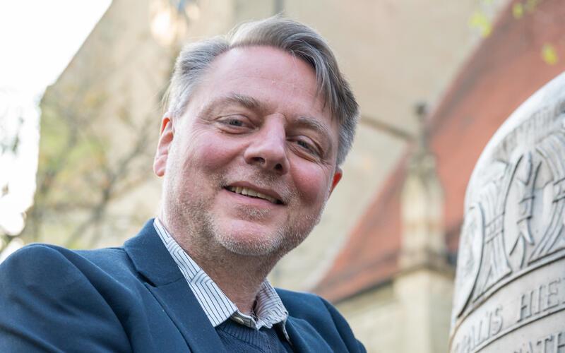 Für Prof. Dr. Michael G. Kaufmann ist das Immaterielle „eben nicht das, was geschaffen wird, damit man es anfassen kann“. GB-Foto: Vecsey