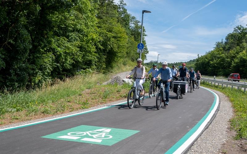 Für das Bestreben, seine Radverkehrsinfrastruktur verbessern zu wollen, erhielt der Landkreis Böblingen nun eine Auszeichnung. GB-Foto (Archiv): Nüßle