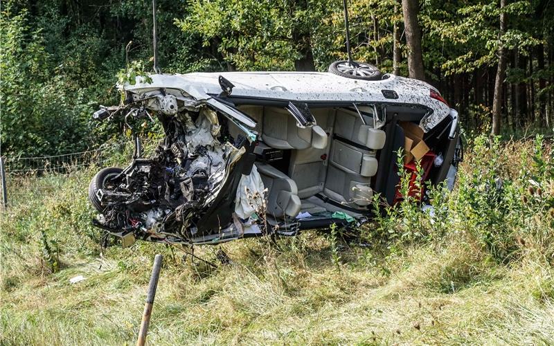Tödlicher Unfall auf der A81 Für den Fahrer kam jede Hilfe zu spät GB-Foto: SDMG/Dettenmeyer