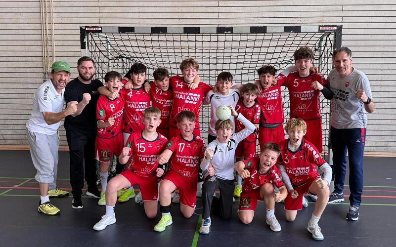 Für die D-Jugend der SG H2Ku steht jetzt das Bezirksfinale an