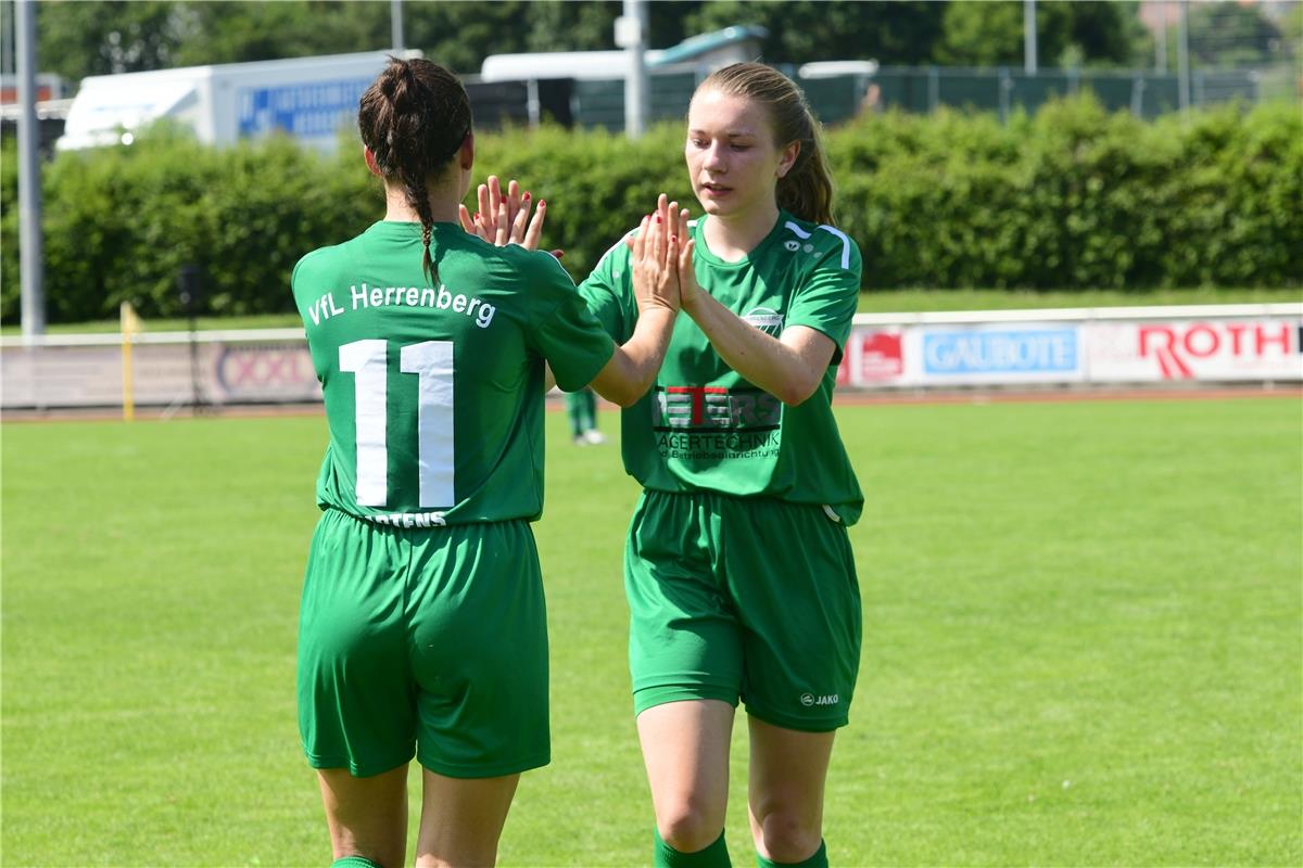 Fußball Festspiel 100 Jahre Fußball Herrenberg / Oberliga-Frauen VfL Herrenberg ...