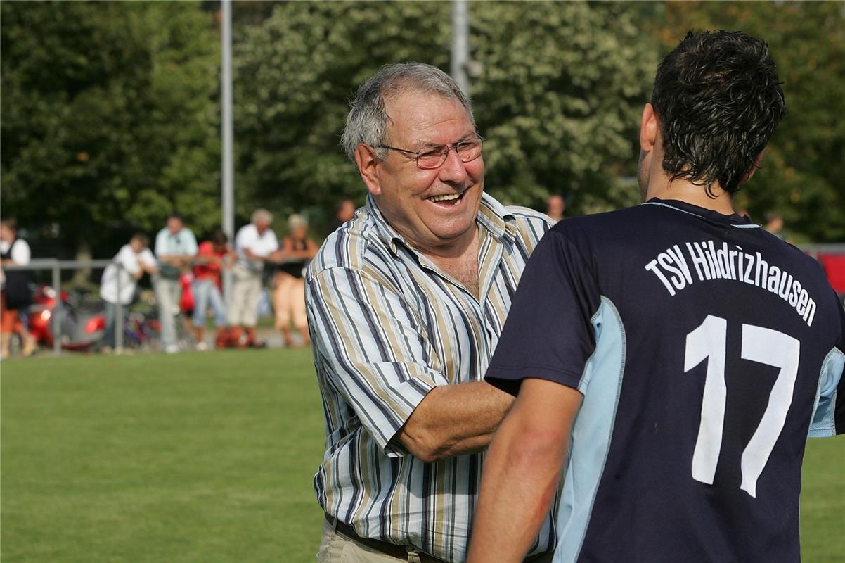 Fußball  Hildrizhausen gegen Dorfmerkingen hier Hörmann  10.9.06 Bäuerle Florian...